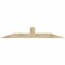Ekena Millwork Portland Rough Sawn Timber Gable Bracket, Douglas Fir, 84"W x 14"H x 2"D x 6"F, 4/12 Pitch GBW084X14X0206POR00RDF - alternate 1